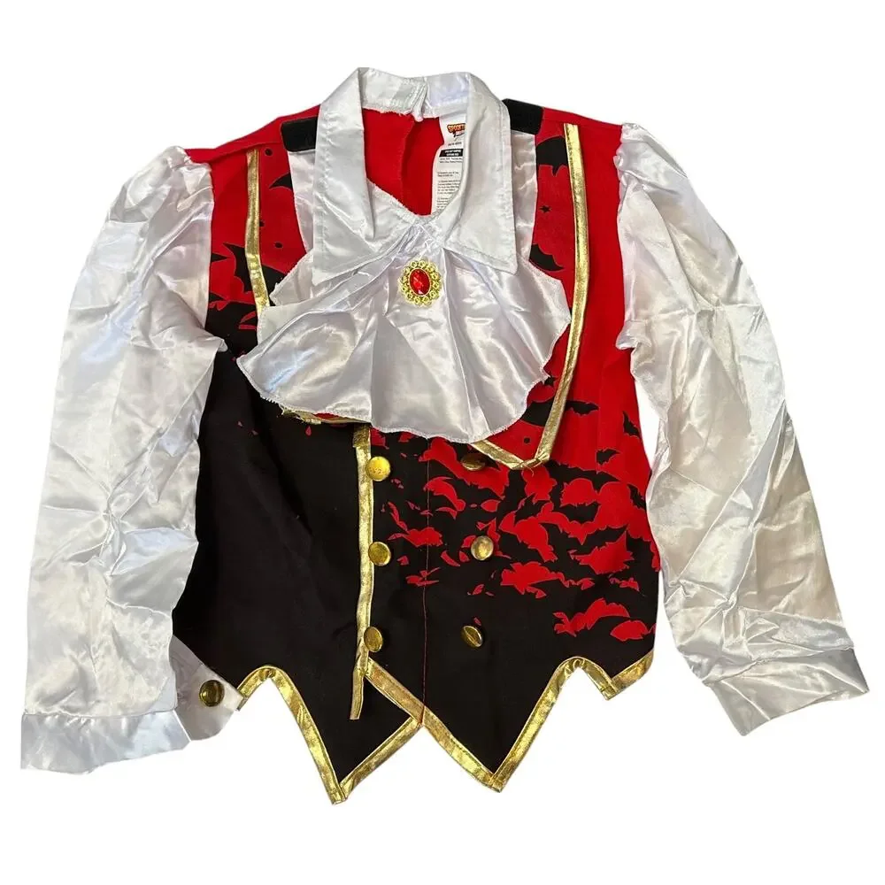 Spooktacular Creations Deluxe Vampire Halloween Costume Boy's Size S 5-7 Years